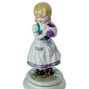 Goebel Hummel Figurine Sculpture vtg W Germany 11-298-20 Ball 1980 girl LIMITED
